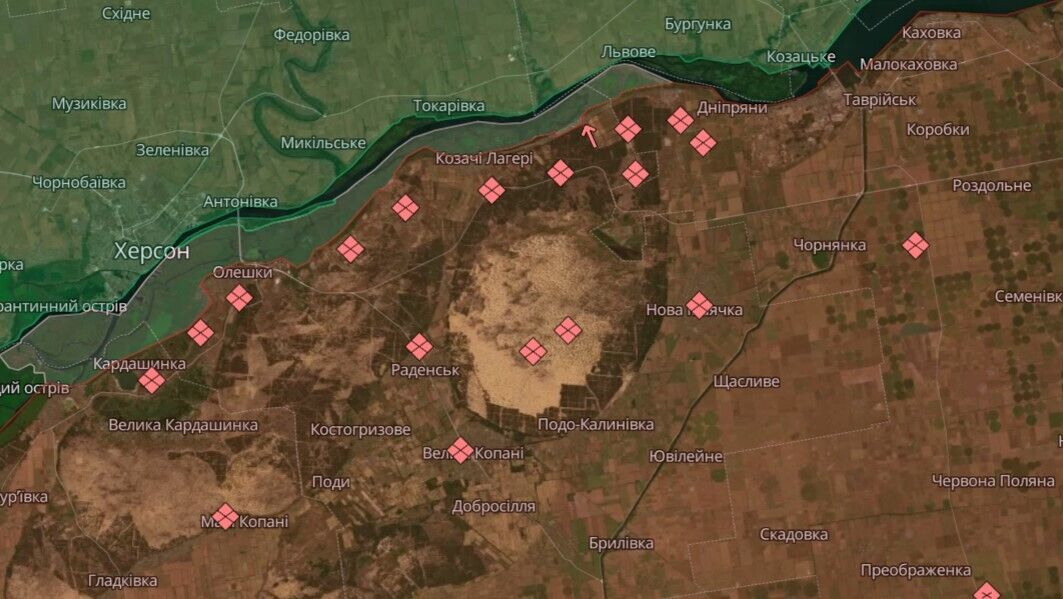 Российские десантники не хотят идти в штурмы на левобережье Херсона: в ОК  dqxikeidqxiuuant