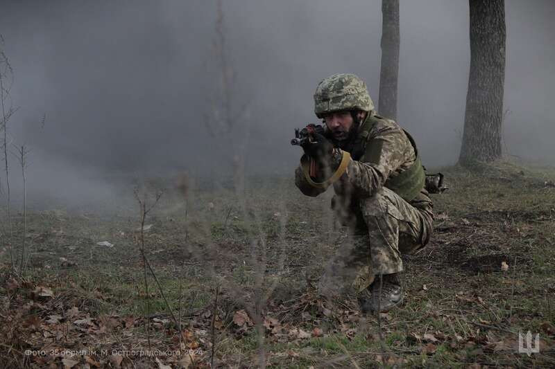Чим більше тренувань, тим кращі результати: в ЗСУ показали, як проходять підготовку морпіхи. Фото