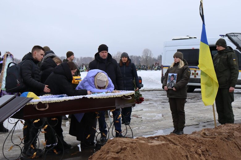 Похороны воина Сергея Куценко