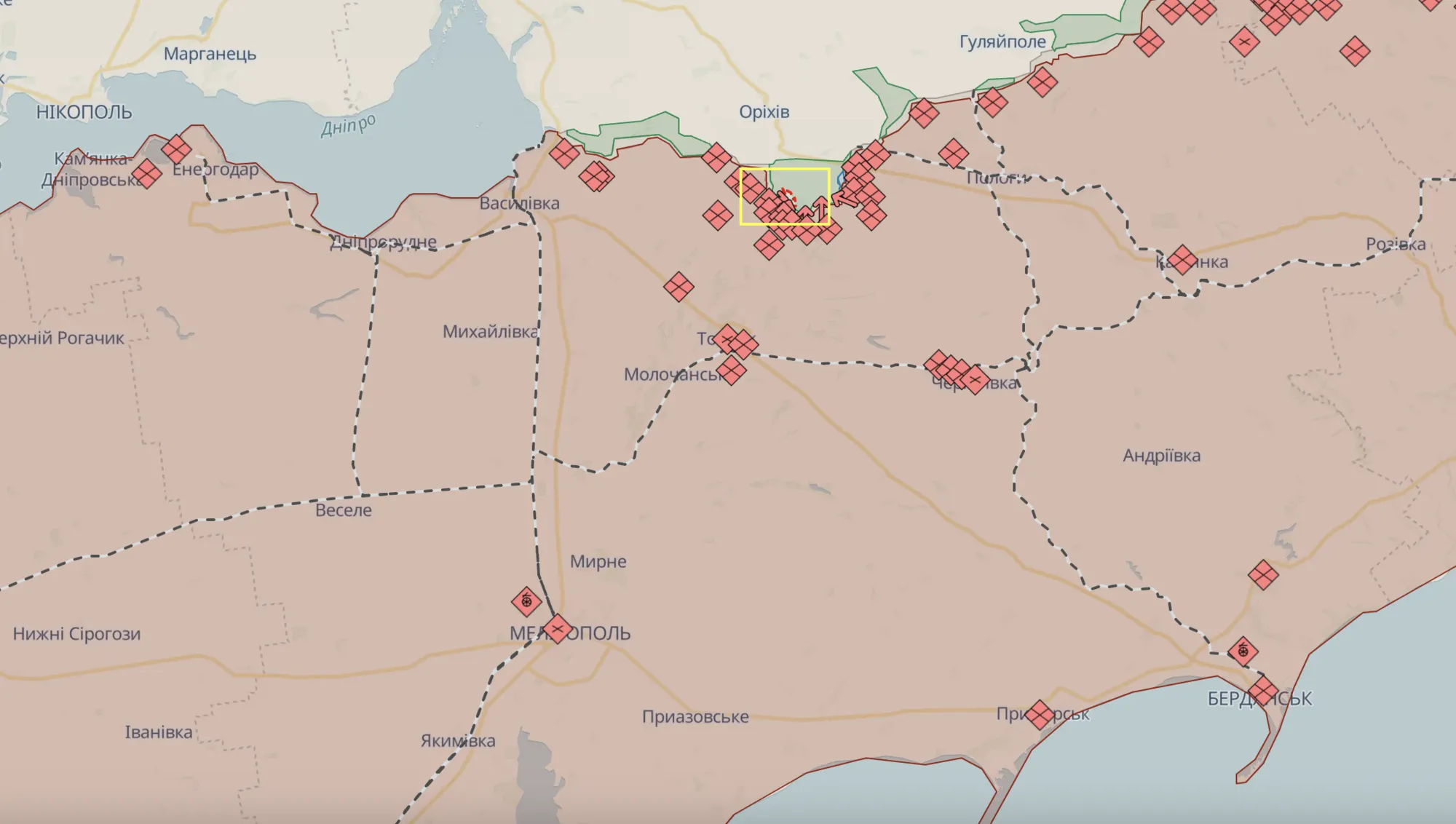 Войска РФ понесут значительные потери на Мелитопольском направлении: гражданские больницы забиты оккупантами