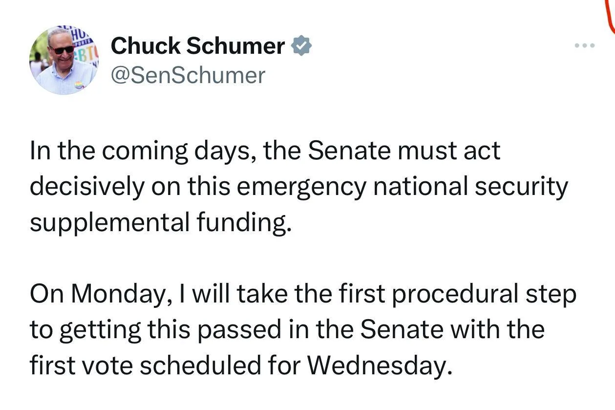 Сенат США представив компромісний варіант угоди з допомогою Україні: що він передбачає dqxikeidqxidqeant