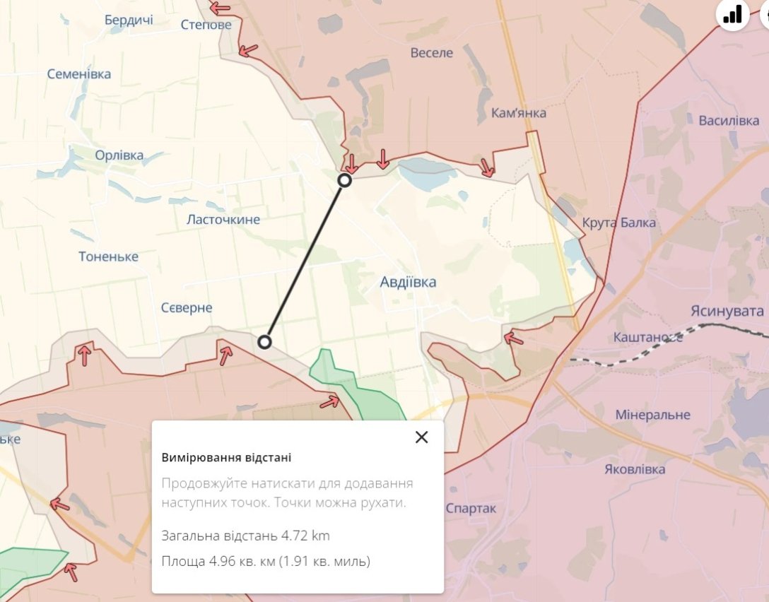 Авдеевка, 6 февраля 2024 года, Донецкая область, ВСУ, карта dqxikeidqxidqrant