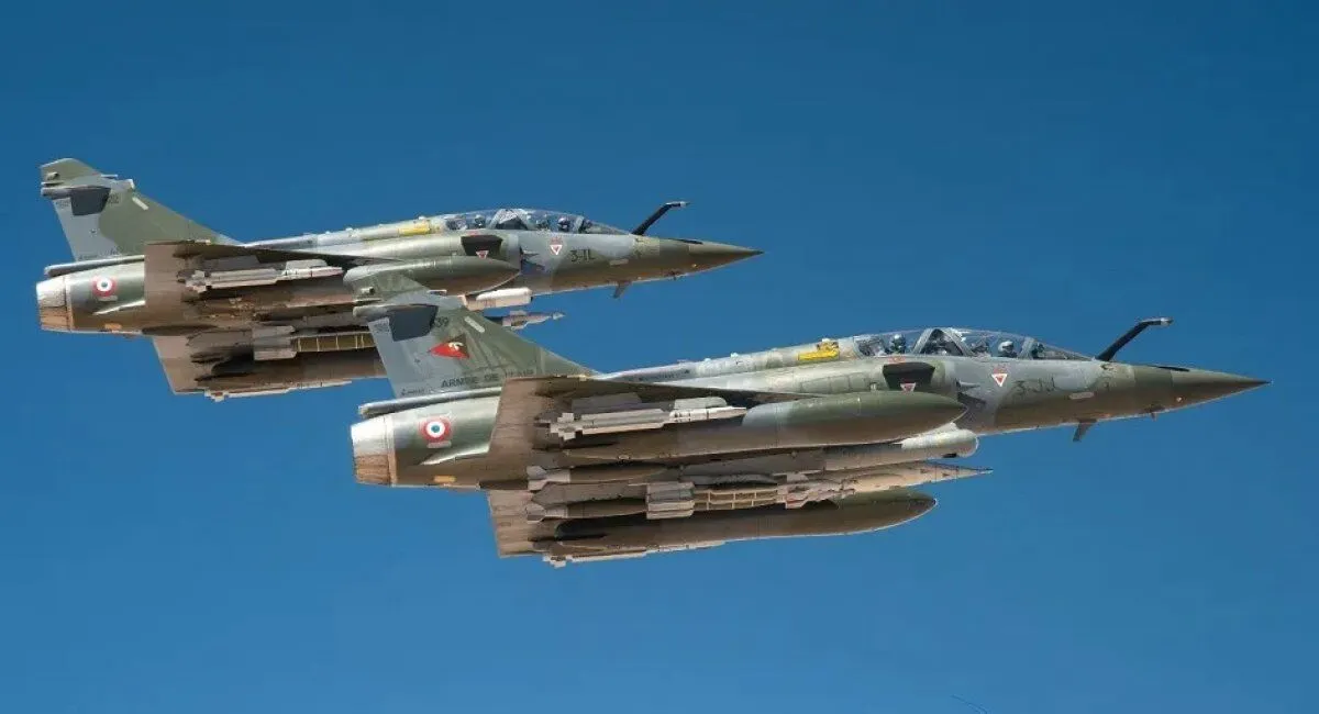 Pair of Dassault Mirage 2000D dqxikeidqxidqrant