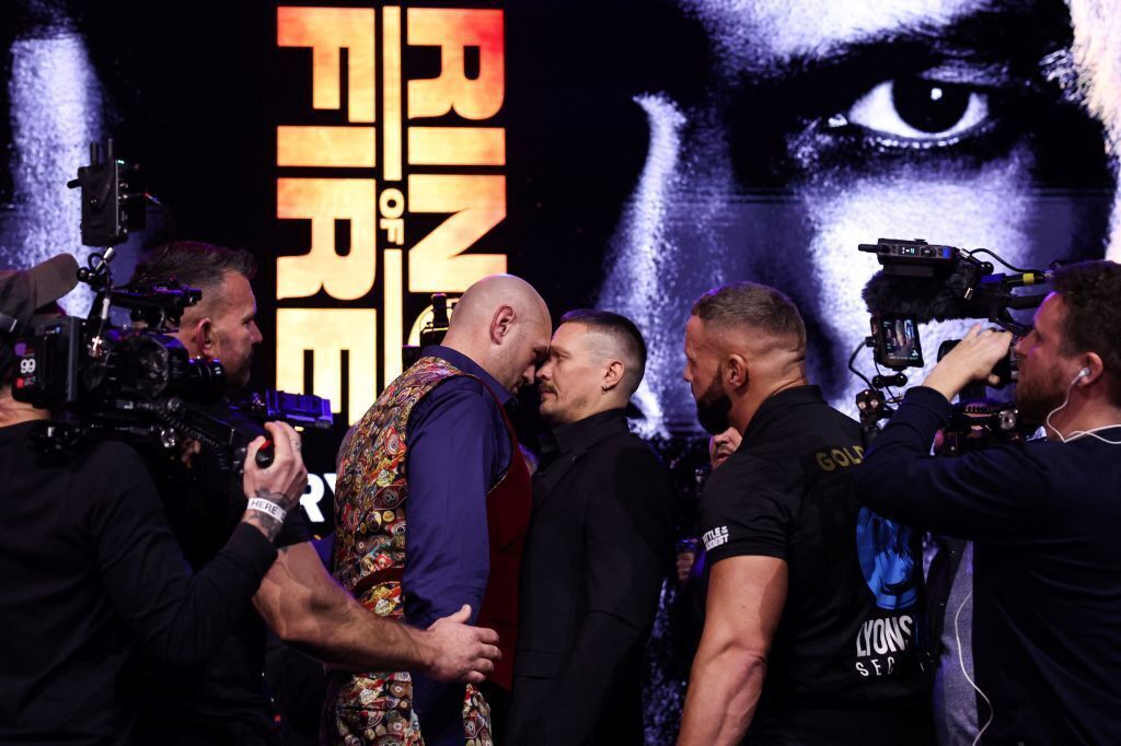 Названо гонорари Усика та Ф’юрі за головний бій 2024 року