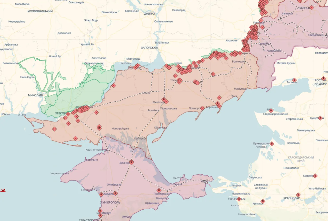 Украинские защитники отбили десятки атак под Авдеевкой и Марьинкой – Генштаб