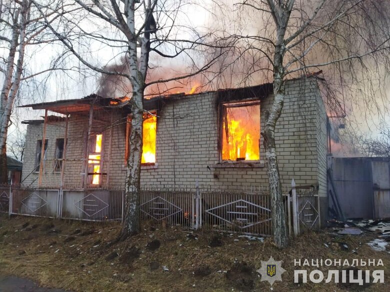 Наслідки обстрілу Сумщини