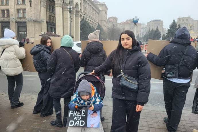 Участница акции