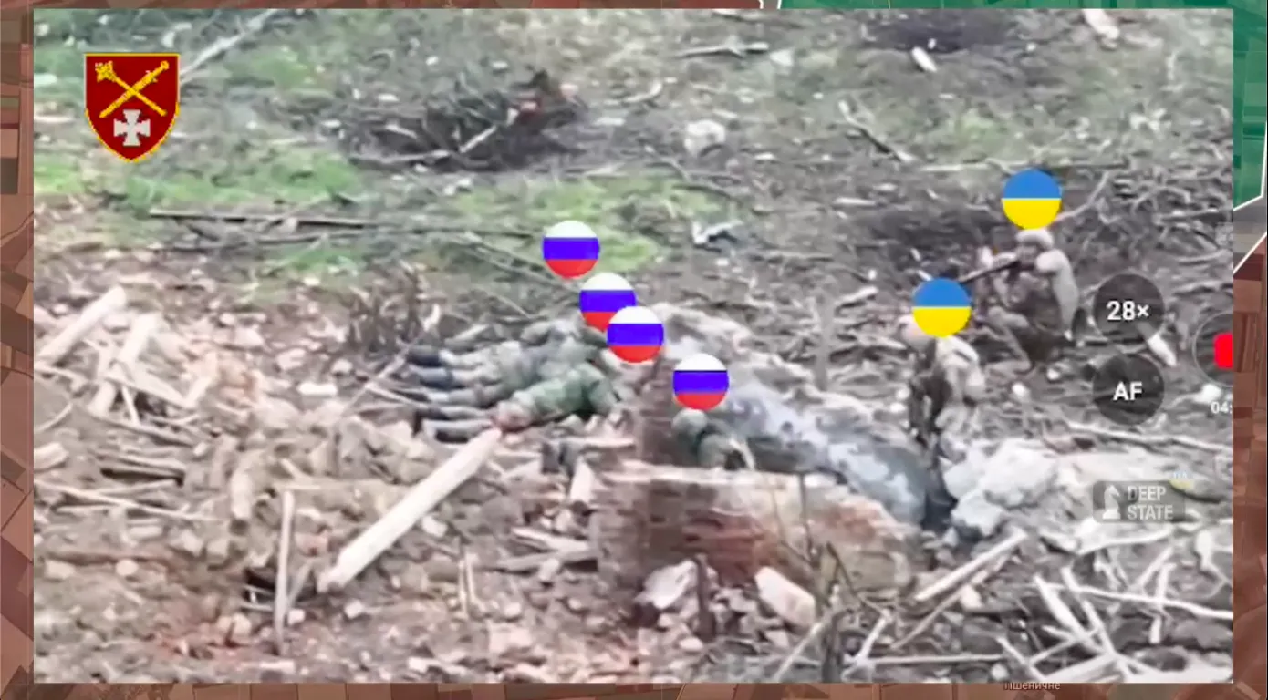 The Russian occupiers entered Robotina and surrendered. Video