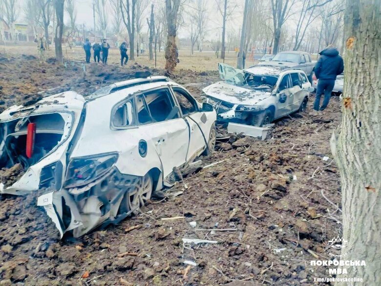 Consequences of the shelling of Pokrovsk dqxikeidqxidqeant