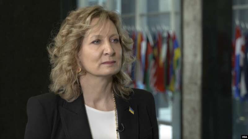 Фото: посолка з кримінального правосуддя Держдепу США Бет Ван Скаак, Голос Америки dqxikeidqxidqrant