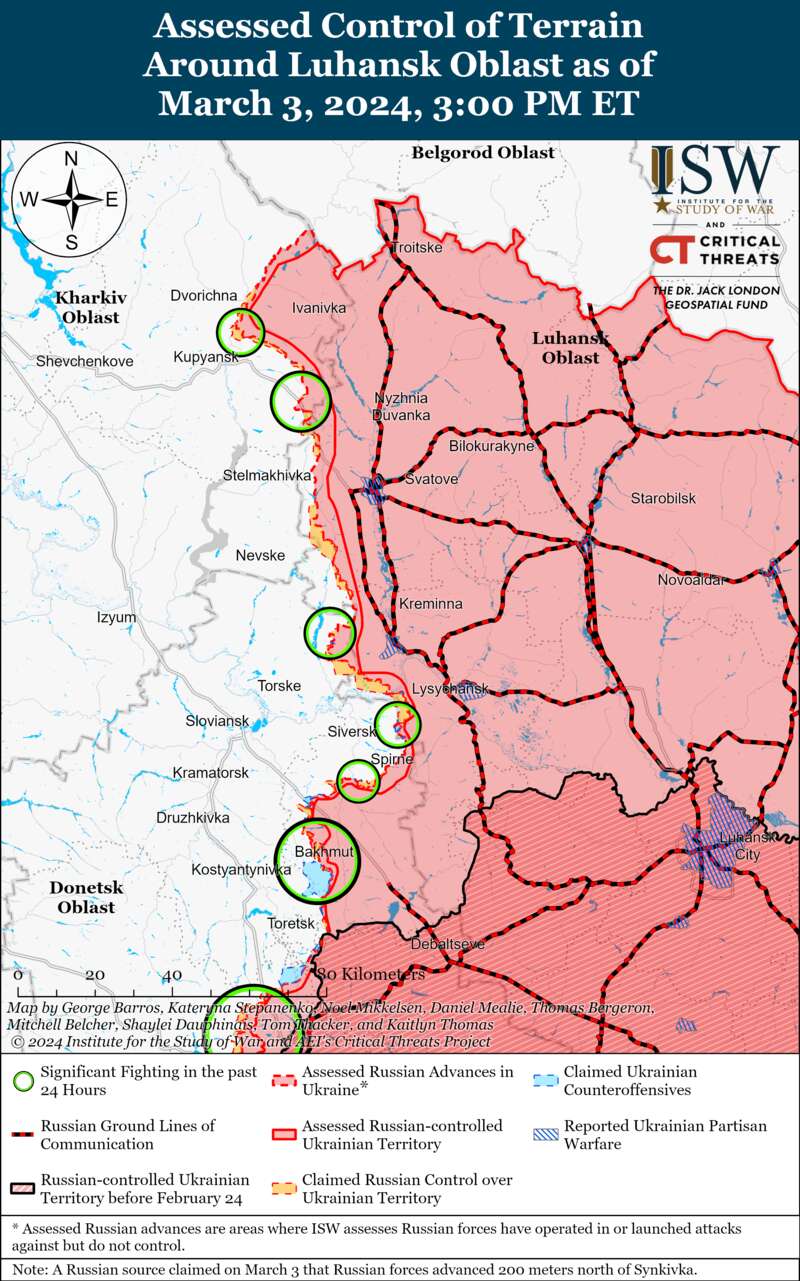 Ukrainian Armed Forces reflect a series of attacks near Avdiivka: ISW maps dqxikeidqxidqrant