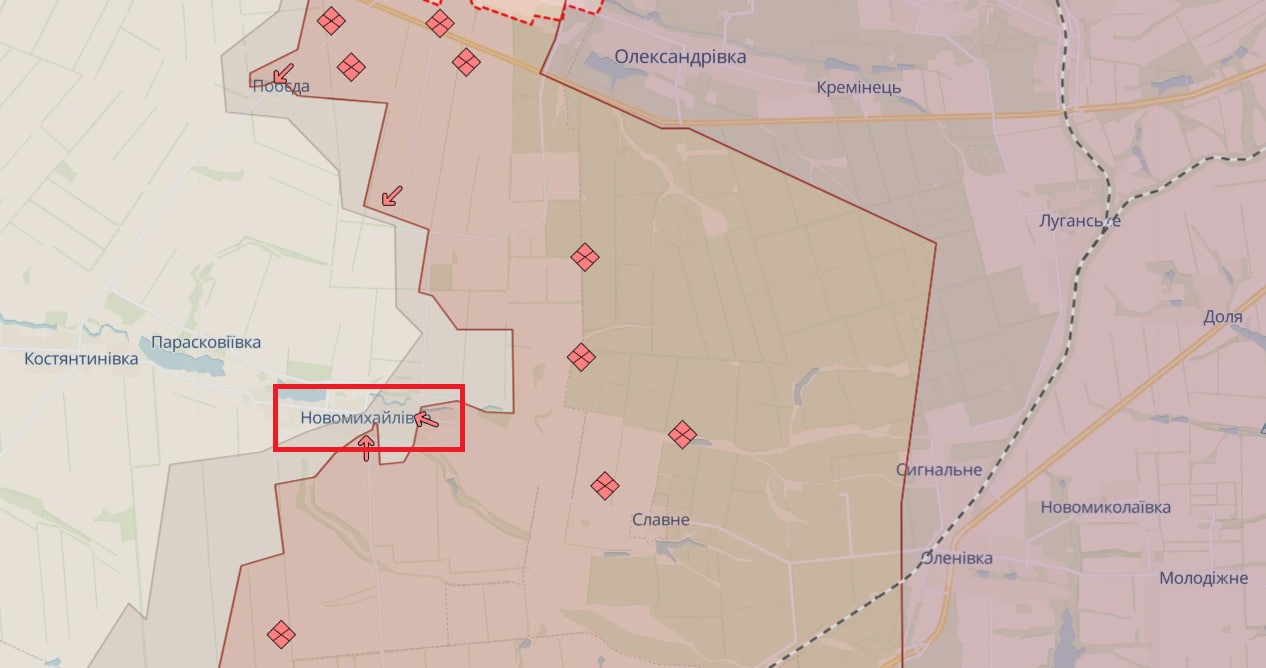 Росіяни перекидають резерви, щоб захопити Новомихайлівку, - ЗСУ dqxikeidqxidqrant