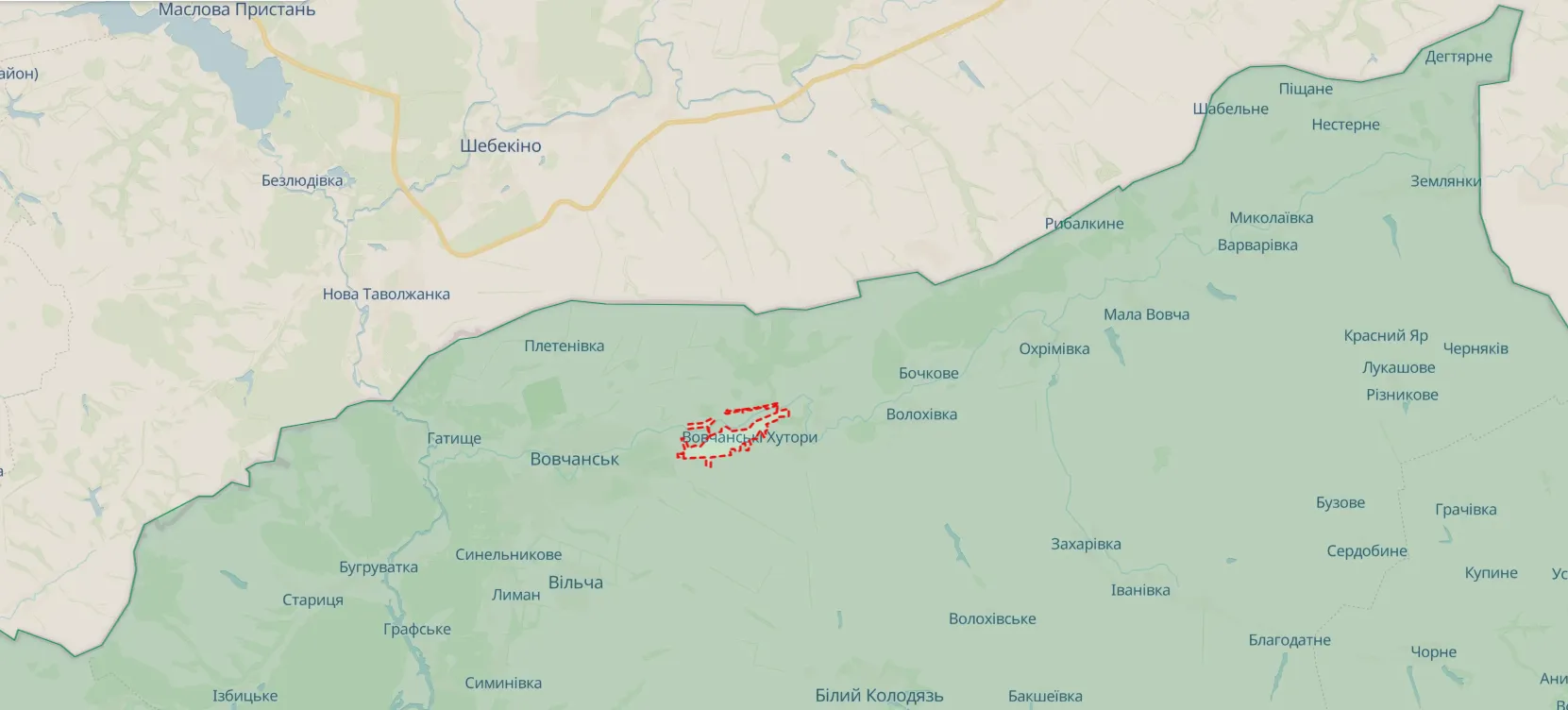 Russian troops fired at Volchansk with different types of weapons: spouses were killed, a kindergarten was damaged