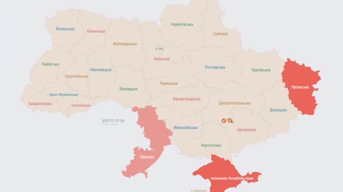 Ворог запустив ракету по Одещині – ПС dqxikeidqxidqeant