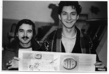 Борис Ложкин и первый номер газеты «АТВ» dqxikeidqxidqrant