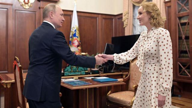 Львова-Бєлова і Путін