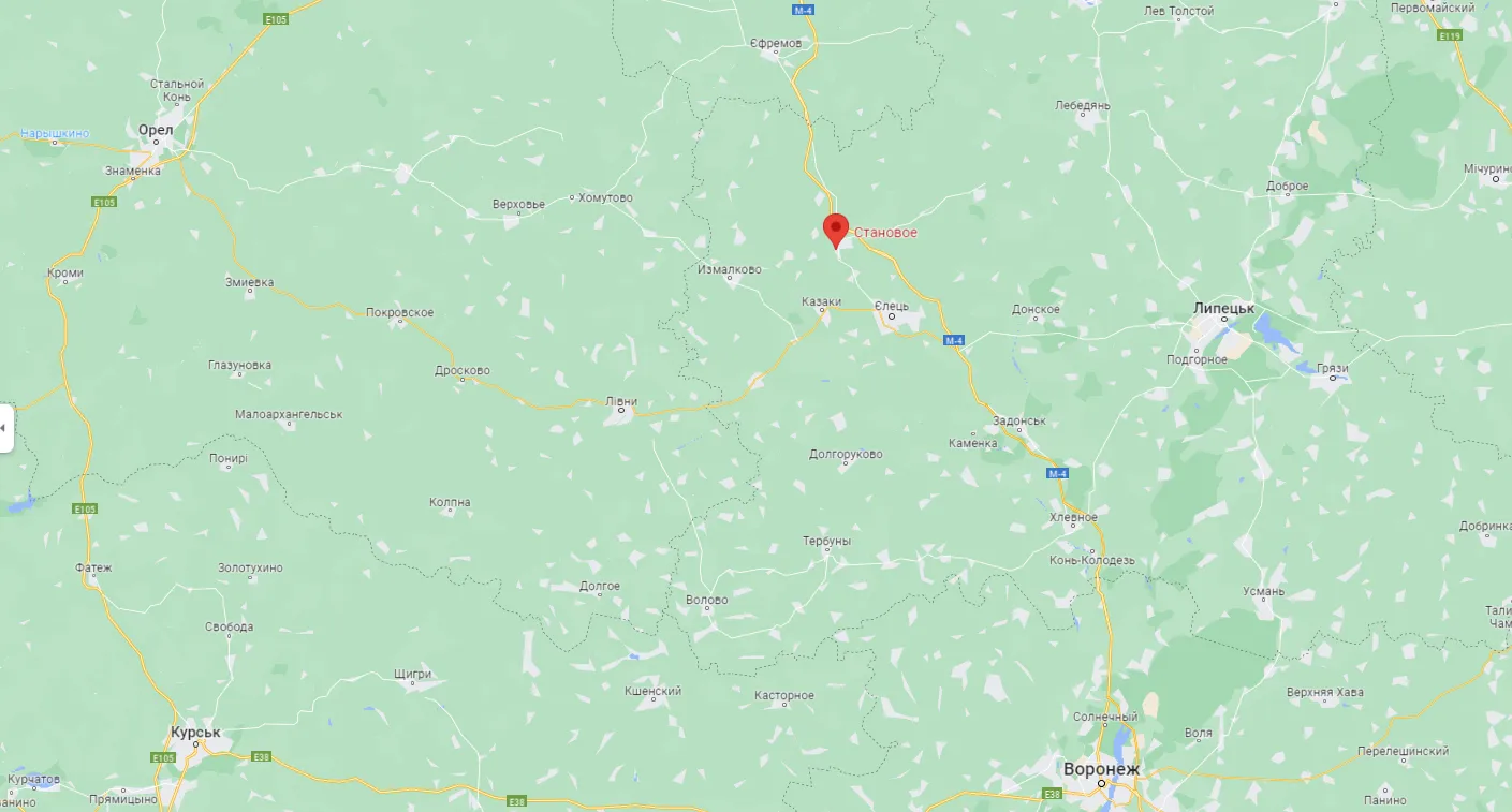 У Липецькій області поскаржилися на атаку дронів на нафтопереробну станцію dqxikeidqxidqeant