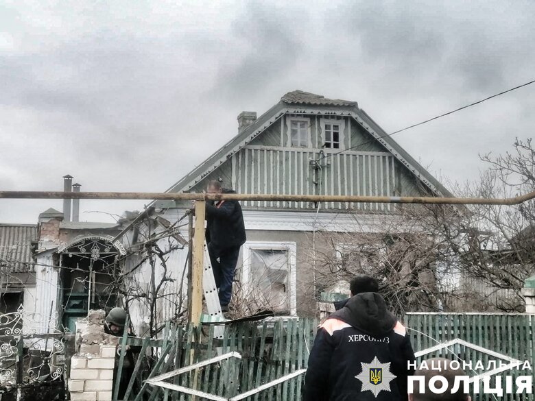 Обстріли Херсонщини