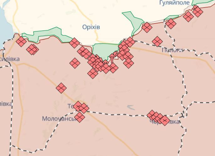 Ворог продовжує наступати на Новопавлівському напрямку: ЗСУ відбили 21 атаку – Генштаб
