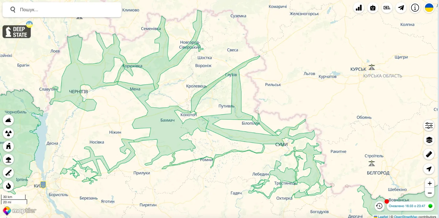 The main danger is from the air: the head of the Sumy OVA said whether there are risks of Russian troops breaking through the border dqxikeidqxidqrant