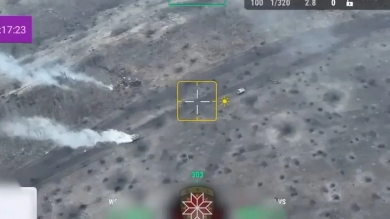 Плани ворога зірвано: Сирський показав відео, як Сили оборони нищать техніку окупантів