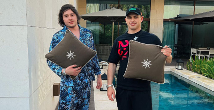 Nazar Babenko and Igor Kotov