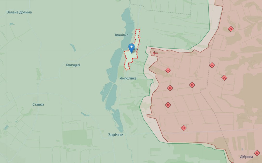 Терни, фронт, Донецька область dqxikeidqxidqrant