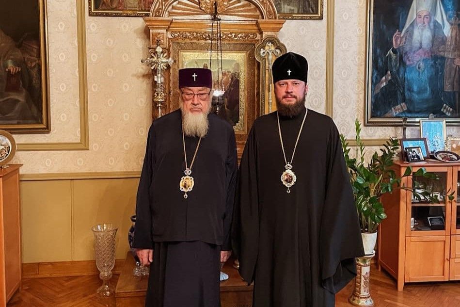 Варшава, 13 марта 2024 года: визит архиепископа Хмельницкого и Староконстантиновского Виктора Коцабы, ответственного за связи УПЦ МП с европейскими международными организациями, в митрополит Савва Варшавский - 132047 Варшава, 13 березня 2024 року: візит архиєпископа Хмельницького і Старокостянтинівського Віктора Коцаби, відповідального за зв’язки УПЦ МП з європейськими міжнародними організаціями, до митрополита Сави Варшавського - фото 132047