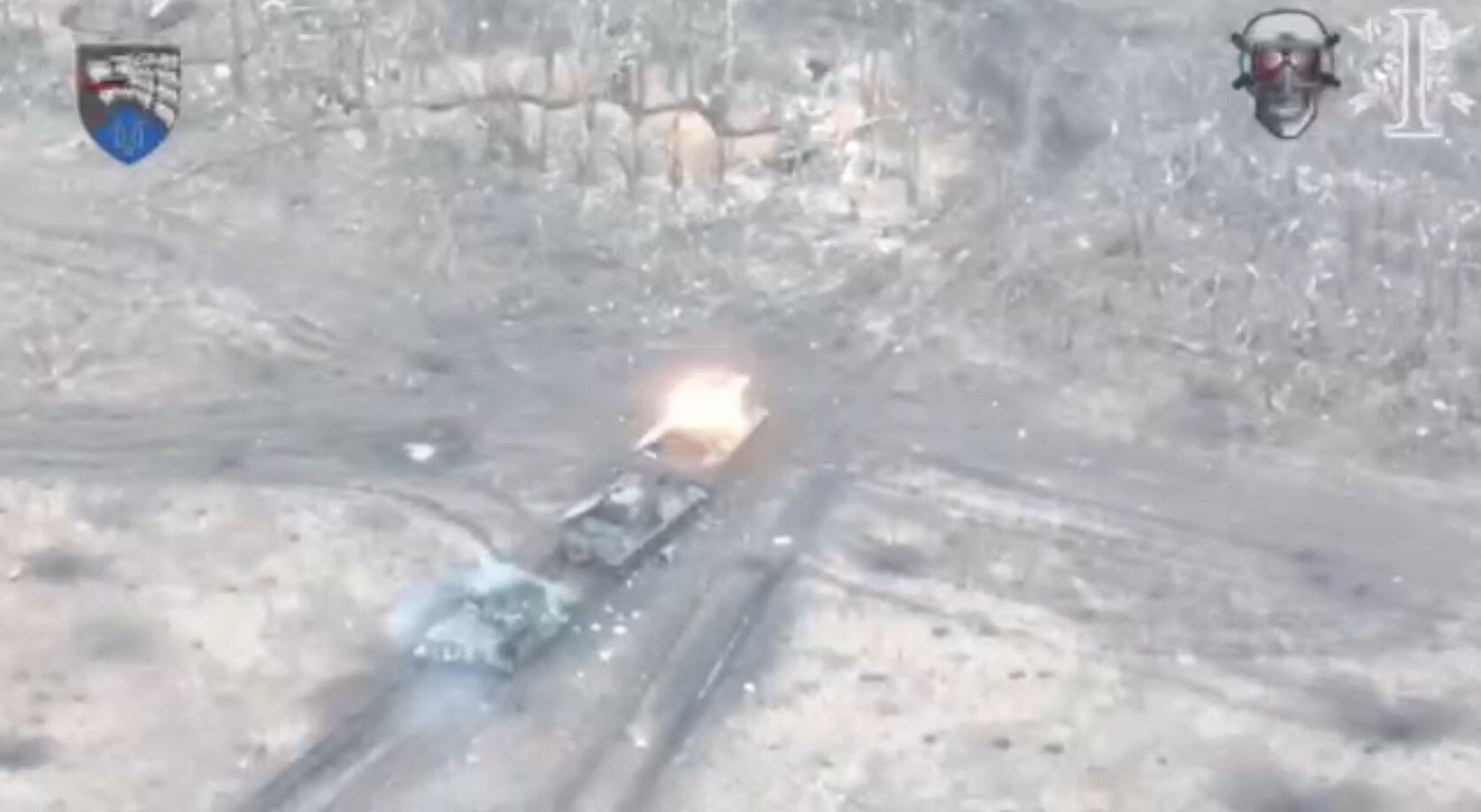 Drones and Brimstone missiles were at work: the MTR showed spectacular footage of the destruction of the occupiers and their equipment. Video