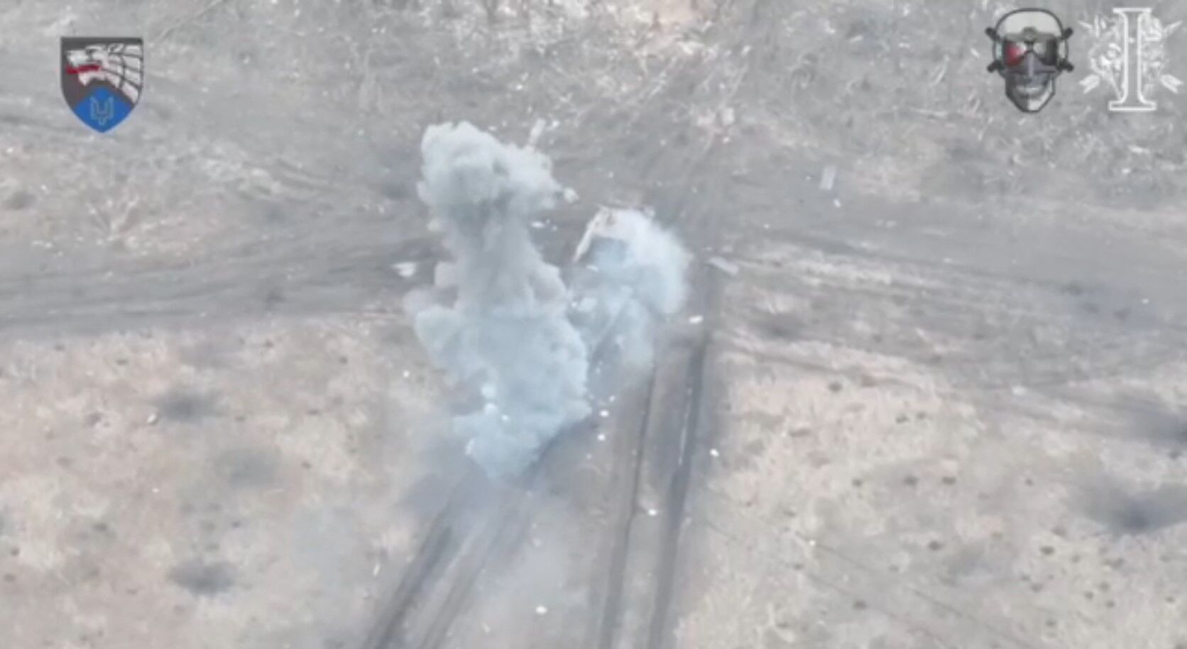 Drones and Brimstone missiles were at work: the MTR showed spectacular footage of the destruction of the occupiers and their equipment. Video
