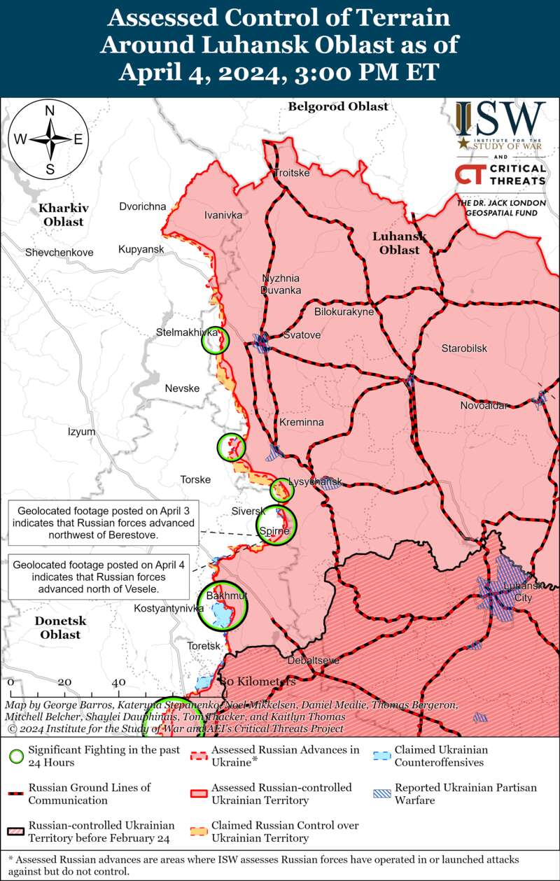 Russian troops are increasing the pace of their offensive in different directions - ISW maps dqxikeidqxidqrant