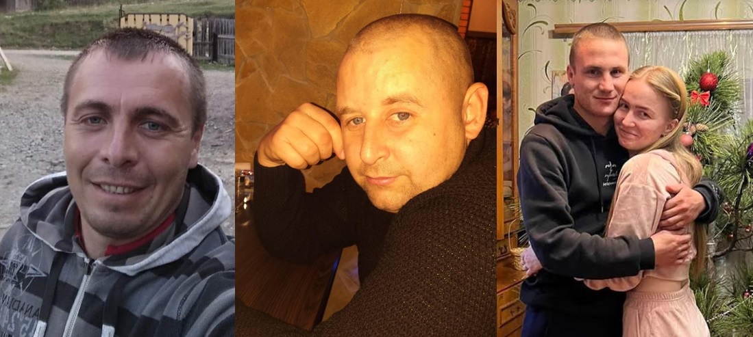 Civilian colonies, which the Russians illegally take away from Kativna, were cleared in the basement of the cultural building in the village of Odradivtsi. From left to right: Oleksiy Grinko, Oleksandr Gerchakovsky and Denis Shum. Photo from social media, published by CJR. dqxikeidqxiuuant