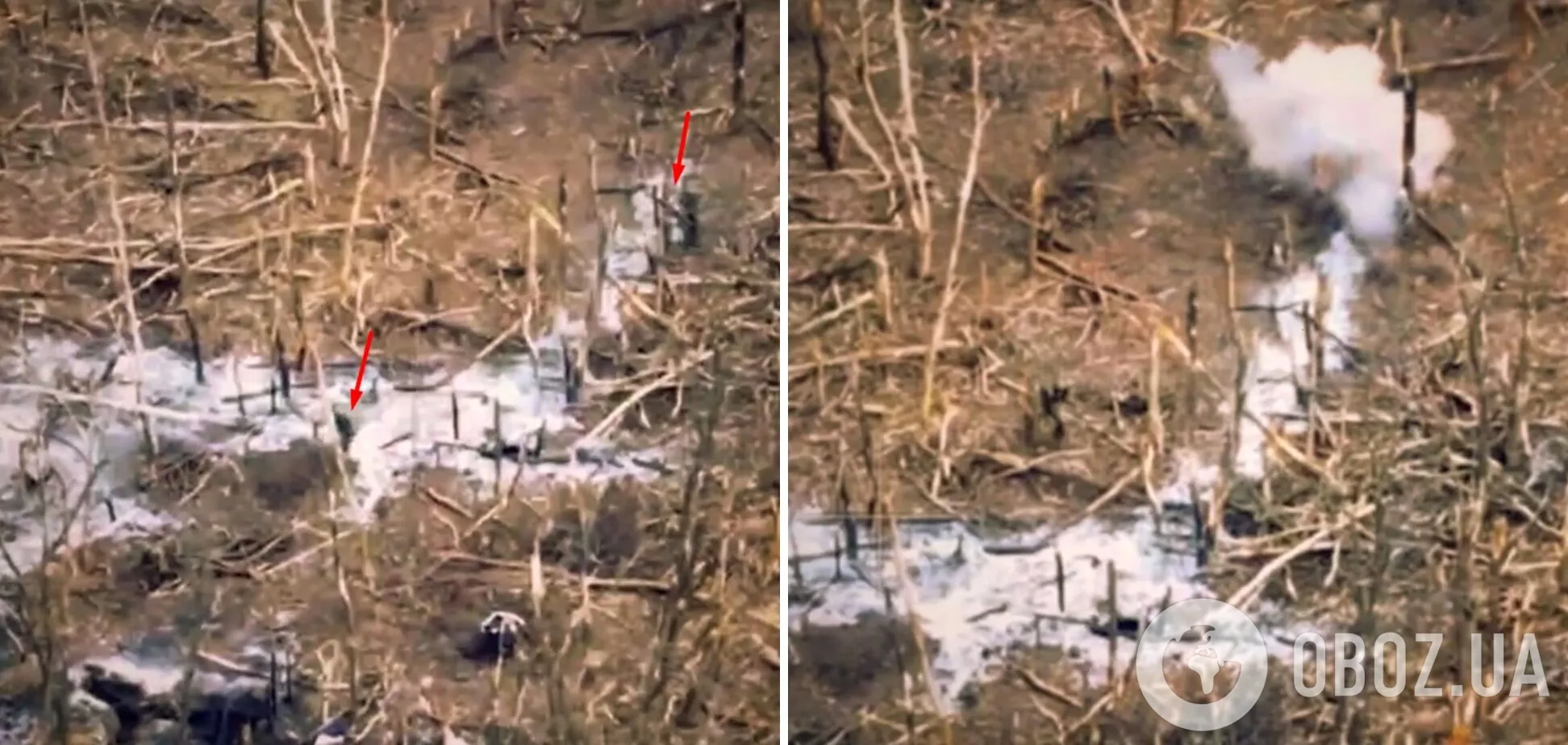 The invaders in the Liman direction decided to launch an infantry assault, but did not get there. Video dqxikeidqxihhant