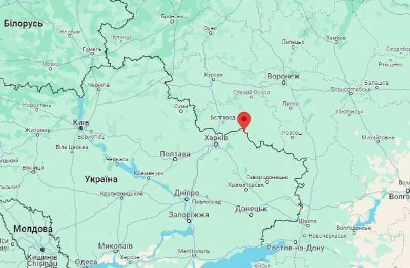 Тишанка, карта