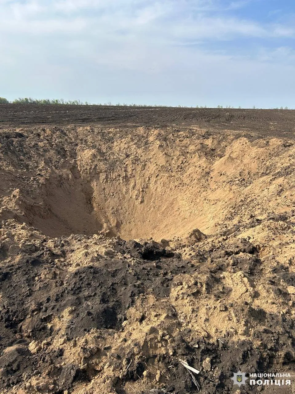 Burst from the explosion