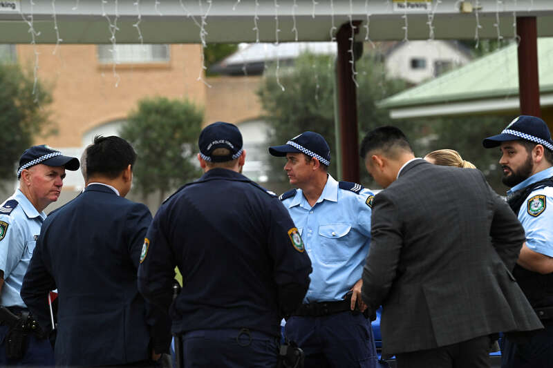 Aftermath of a knife attack at the Assyrian Christ The Good Shepherd Church, in Sydney