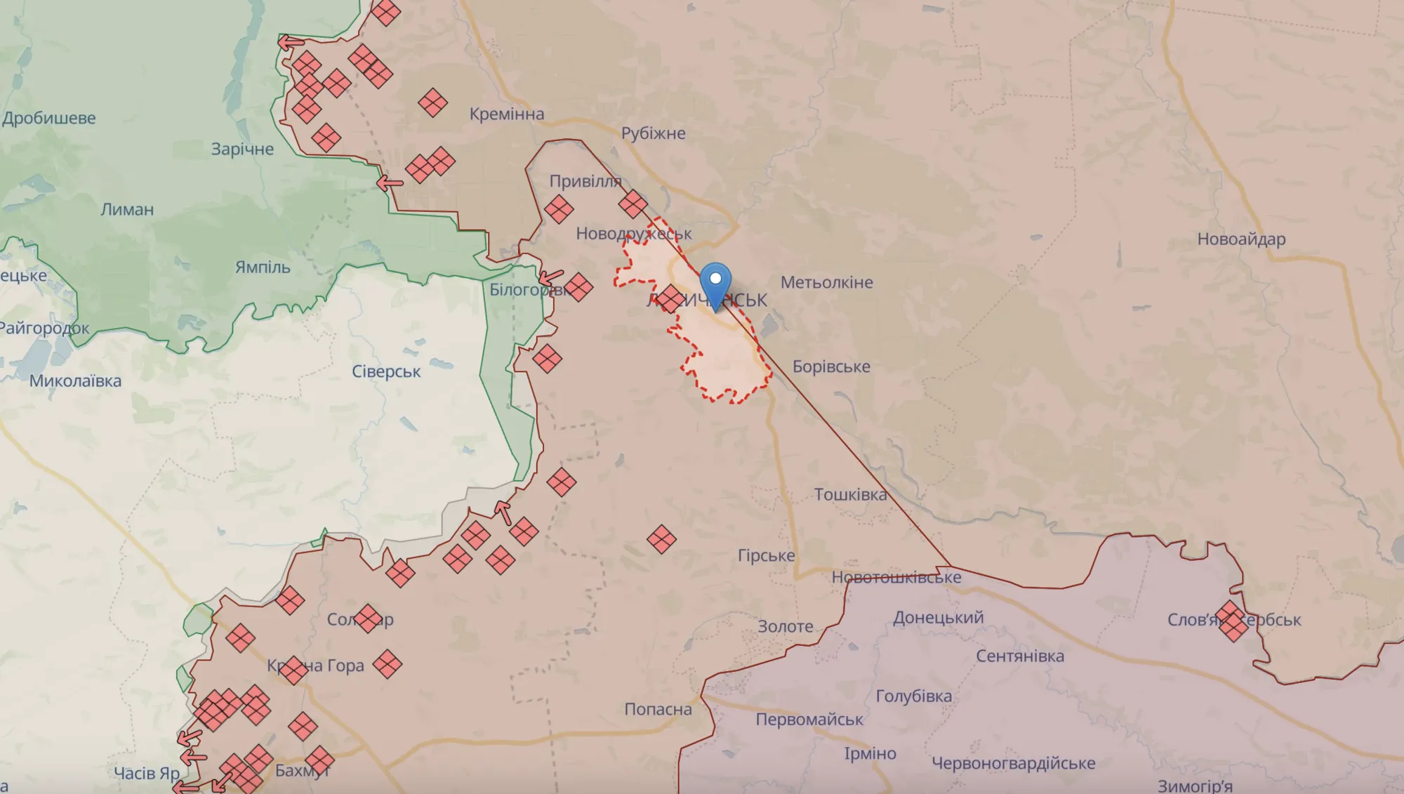 In occupied Lisichansk, a Russian soldier shot two people: he turned out to have a previous conviction. Photo