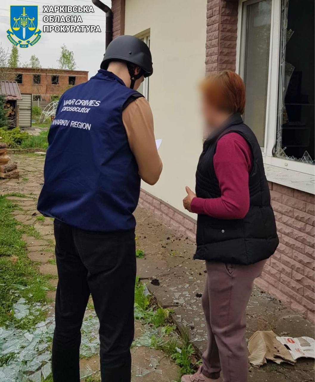 The occupiers fired an S-300 missile at the Kharkov region: a store was damaged and there was a casualty. Photo dqxikeidqxidqeant