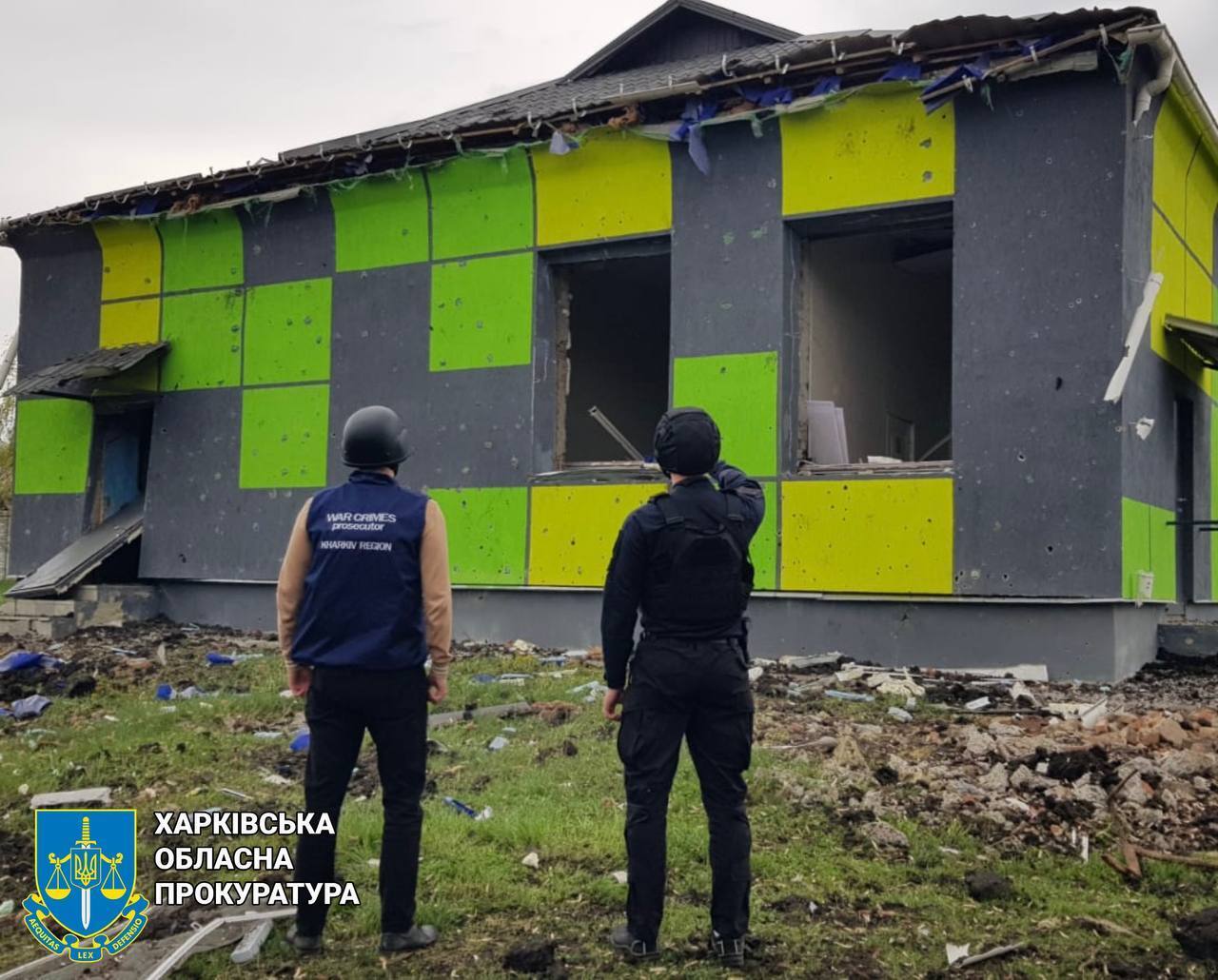 The occupiers fired an S-300 missile at the Kharkov region: a store was damaged and there was a casualty. Photo