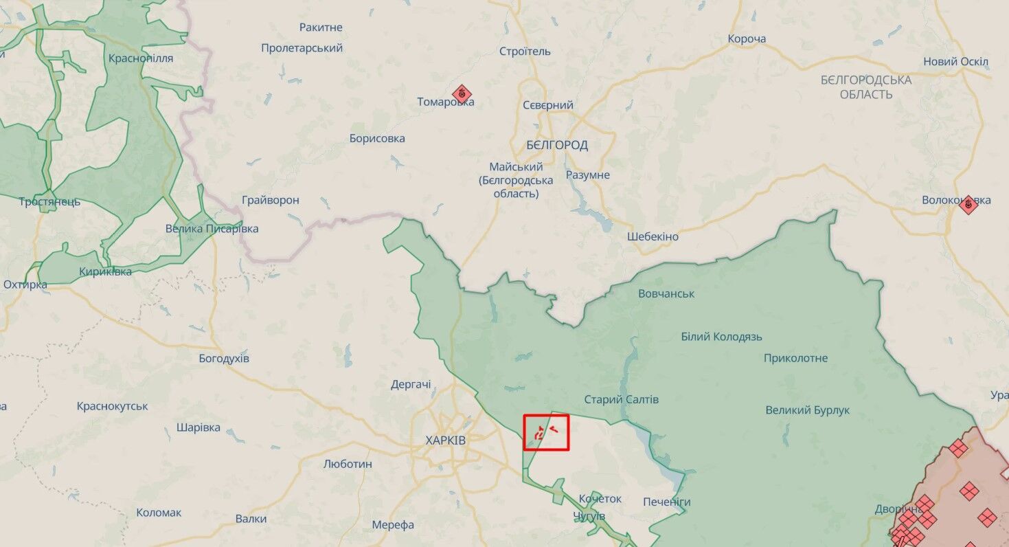 The occupiers fired an S-300 missile at the Kharkov region: a store was damaged and there was a casualty. Photo