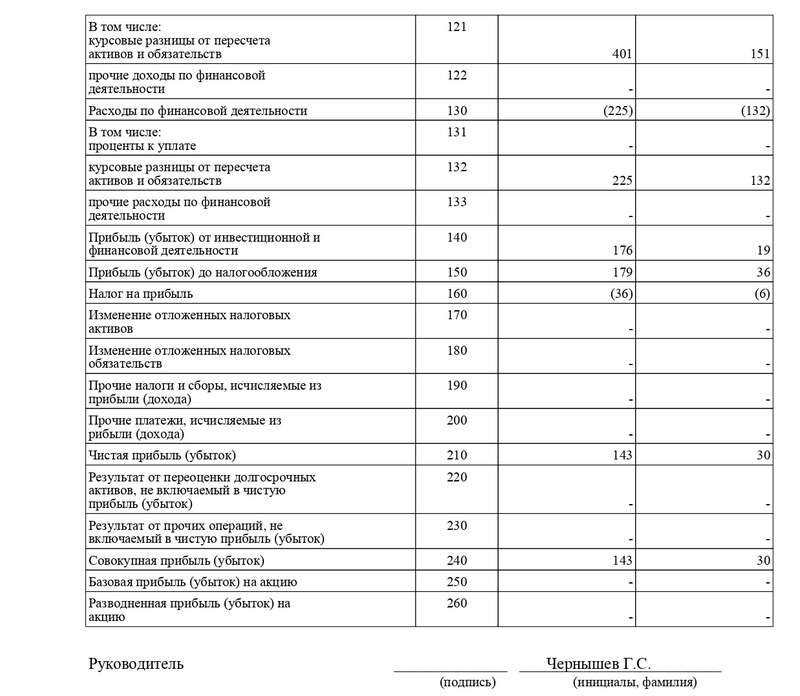 ROFIT AND LOSS STATEMENT FOR OOO NMP LOGISTIC_2