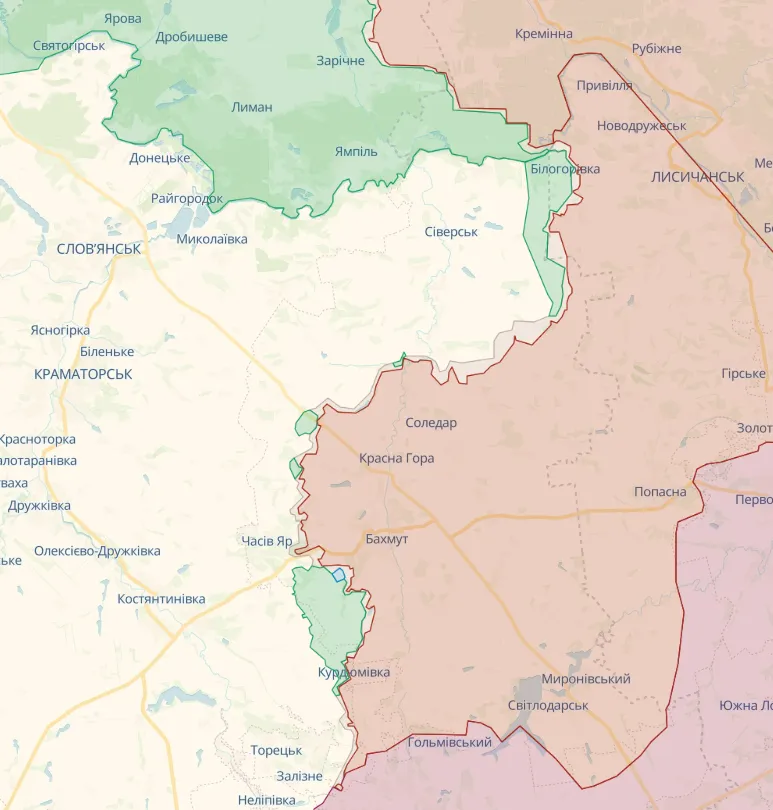During the day, 88 military clashes took place at the front: the General Staff named the hottest areas. Map dqxikeidqxidqeant