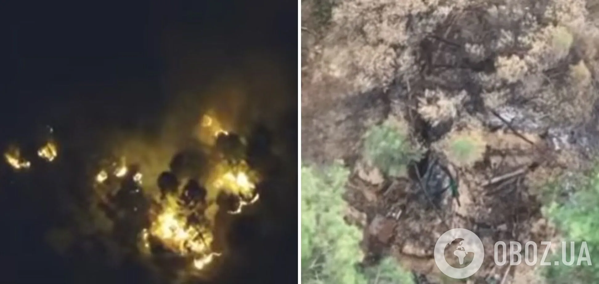 Drones and a howitzer were at work: MTR fighters burned ammunition depots and enemy personnel in the south. Video