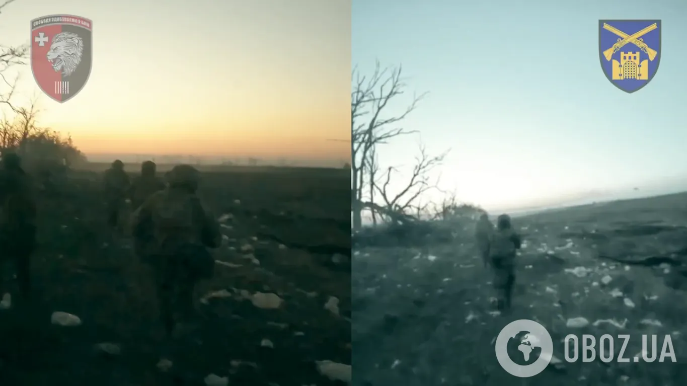 Infantrymen of the Armed Forces of Ukraine