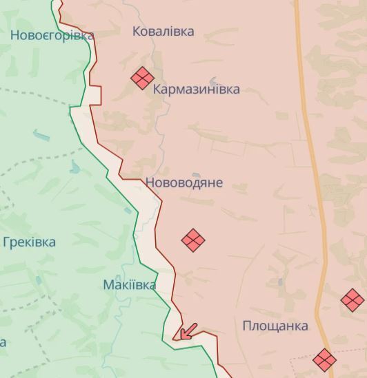 Ворог намагається просуватися у двох напрямках: в ОСУВ dqxikeidqxidqrant