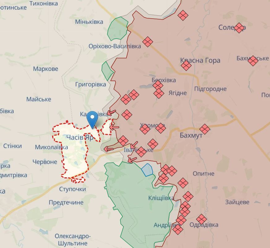 Ворог намагається просуватися у двох напрямках: в ОСУВ