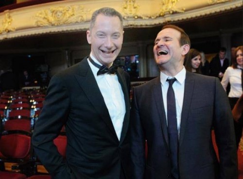 Борис Ложкін та Віктор Медведчук