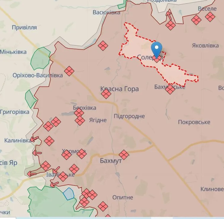 Відпрацювали влучно: захисники України показали ураження окупантів на Соледарському напрямку. Відео dqxikeidqxidqeant