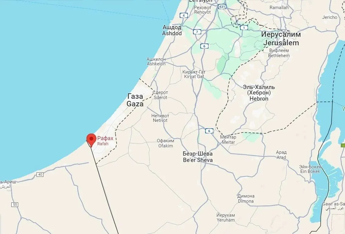 Палестинцы срочно покидают Рафах после предупреждения Израиля dqxikeidqxidqeant