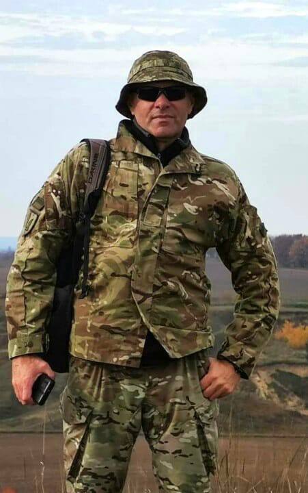 Остался верен присяге: на фронте погиб военный из Киева Валерий Васильев. Фото dqxikeidqxidqeant